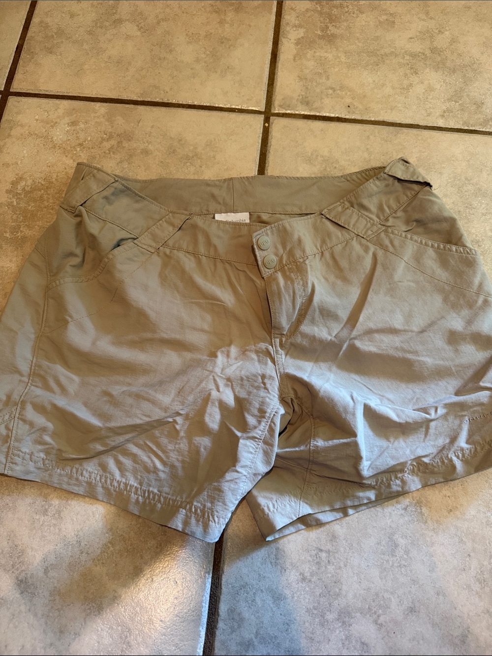 Columbia Women's Light Khaki Outdoor Shorts